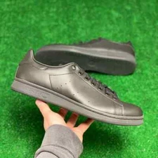 Adidas Stan Smith Low Mens Casual Sneaker Shoes Black FX5499 NEW Size 7