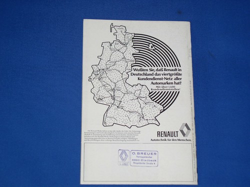 Prospekt Brochure Renault R30 Das 6 Zylinder Konzept Deutsch 31 Seiten - 第 6/6 張圖片