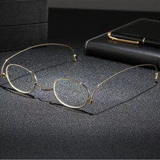 Vintage Reading Glasses Metal Oval Readers Retro 1.0 1.5 2.0 2.5 3.0 3.5 4.0
