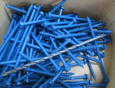 NEW TAPCON Concrete Screw,3 3/4" LG 3/16" DIA, Steel, EXTERNAL HEX, 3163407