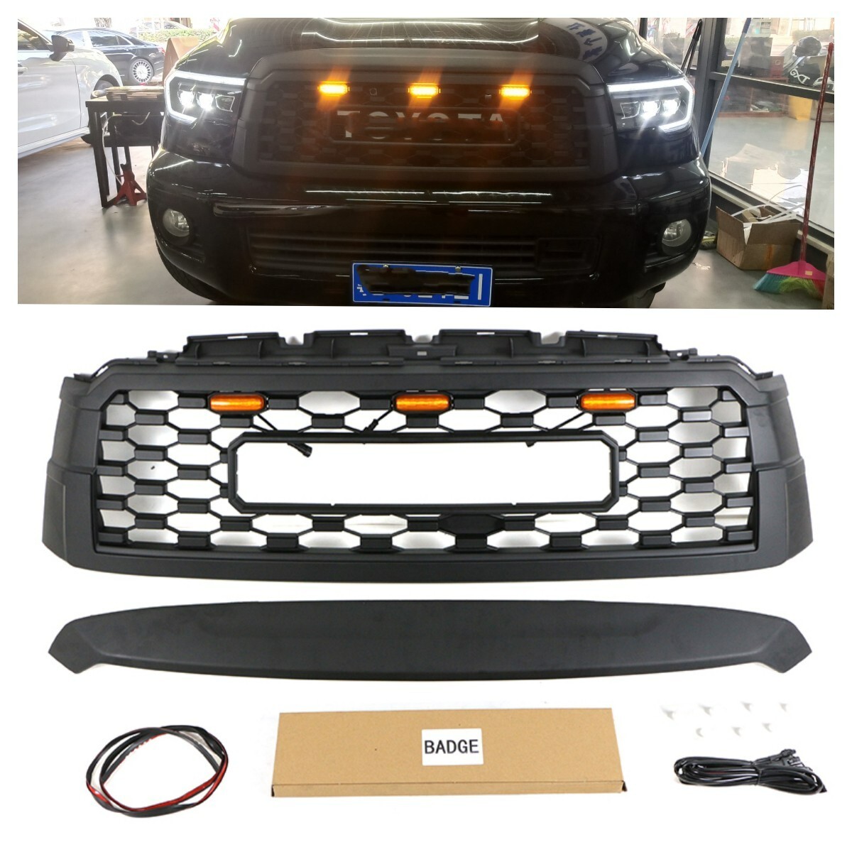 PT3630C200 Sequoia TRD Pro Grille Sparks Parts