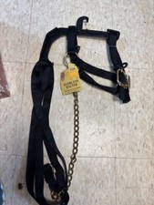 HAMILTON 1" COW HALTER W/ LEAD CHAIN
