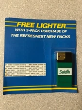 1987 Salem Scripto Cigarette Lighters New in Package