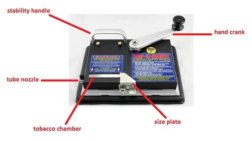 ๐๐ฅ TOP-O- MATIC CIGARETTE ROLLING MACHINE โจ WORKS W/ KING SIZE & 100MM TUBES - Picture 4 of 11