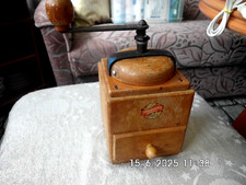 Kaffeemühle manuell Holz - LEINBROCK`S IDEAL - funktionstüchtig