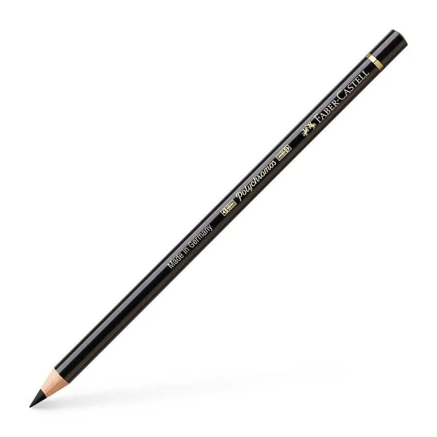 Faber-Castell Polychromos colour pencil 199 Black 110199 | eBay