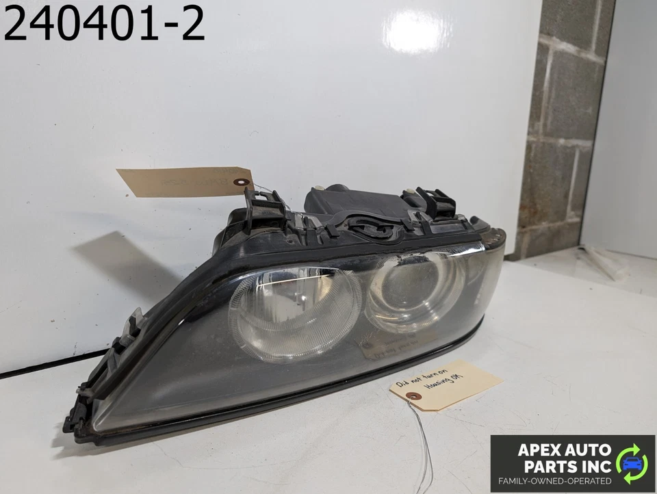 Conjunto de faro izquierdo BMW 525i 2002 3L OEM Foto 2 de 4