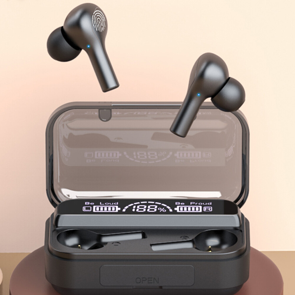 Mini Wireless Earphones Bluetooth Stereo Music Headset Handsfree for Cell Phones