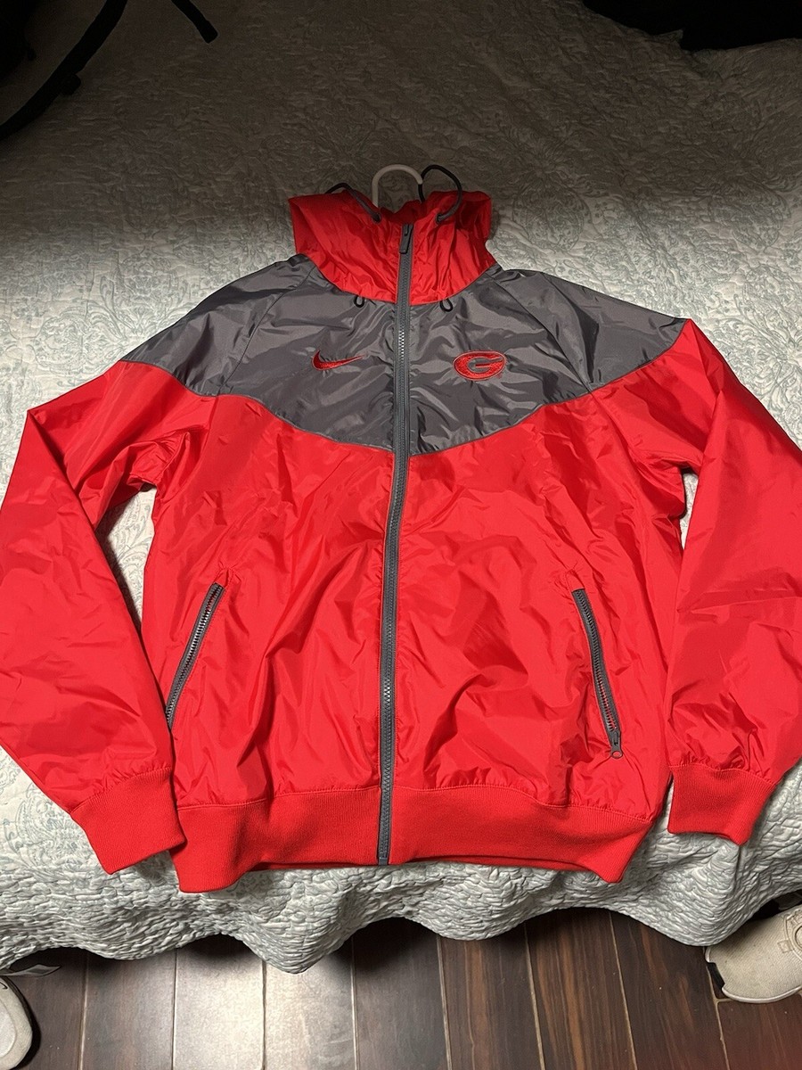georgia nike windbreaker