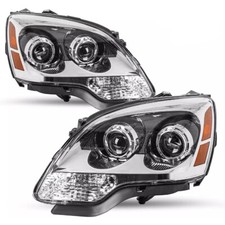 For 2007-2012 GMC Acadia Projector Headlights Replacement Left+Right Side