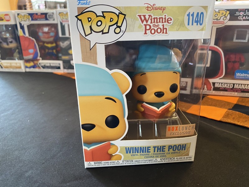 FUNKO POP! WINNIE THE POOH READING BOOK #1140 NEW BOX EXCLUSIVE HONEY NIGHT GOWN
