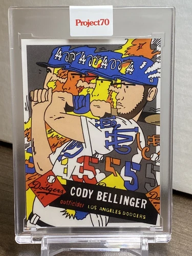 2021 Topps Project 70 #211 Cody Bellinger Los Angeles Dodgers by Ermsy