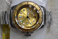 NEW INVICTA RESERVE 52mm SWISS HYDROMAX 3,300' W.R. 16962 WATCH MSRP $1,495.