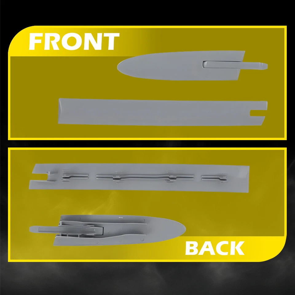 Cubierta de bisagra de techo convertible izquierda+derecha 4 piezas para BMW E93 335i M3 M4 F83 EOA Foto 3 de 4