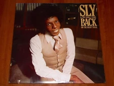 SLY & THE FAMILY STONE BACK ON RIGHT TRACK LP *RARE* US 1st PRESS VINYL 1979 New