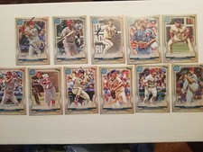 2020 Gypsy Queen Philadelphia Phillies Team Base Set (11 cards) Lot of 4 sets