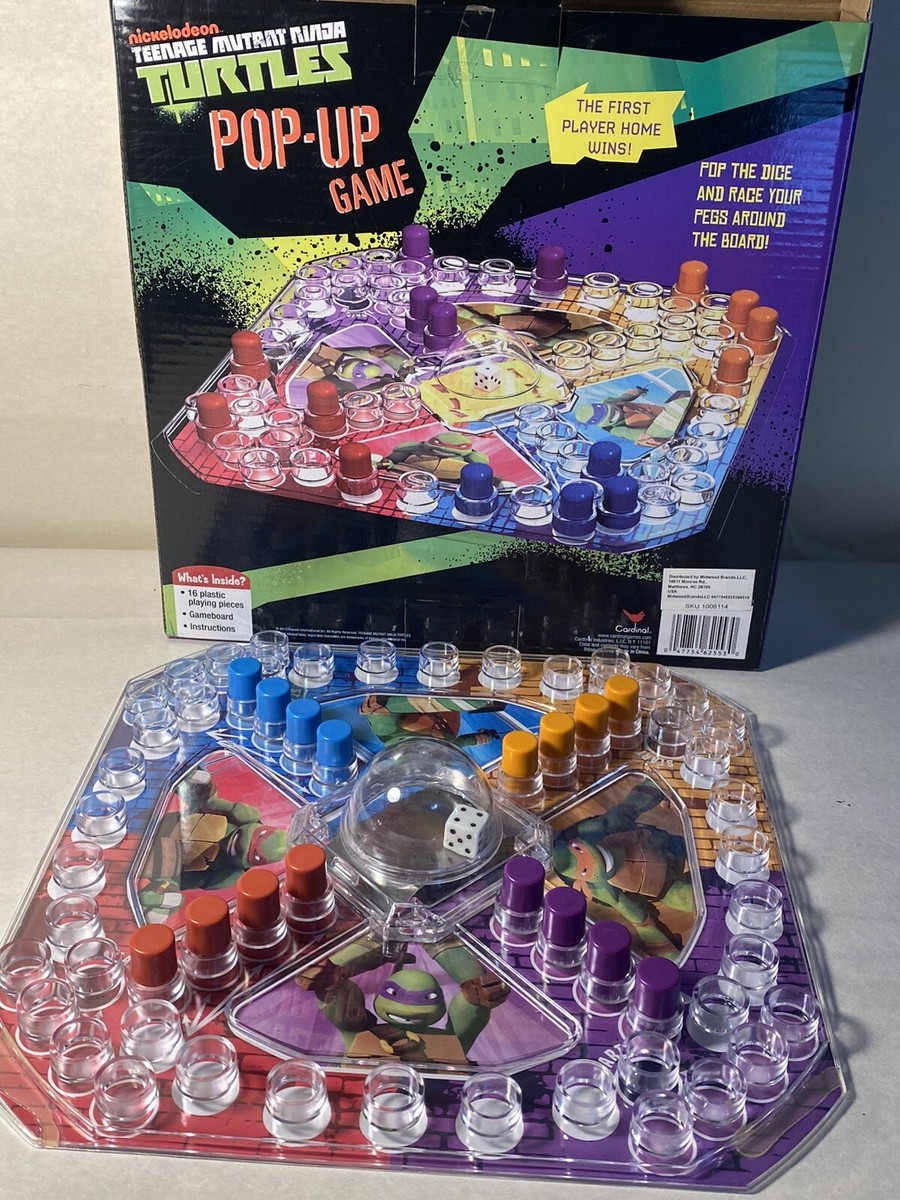 Jeu De Flipper De Table Nickelodeon TMNT 2013 – Les Tortues Ninja, Neuf Sous Cellophane
