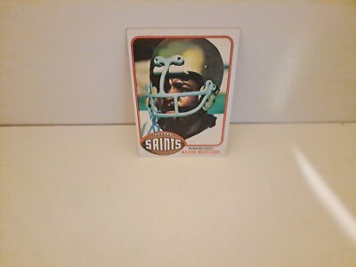 ALVIN MAXSON 1976 FOOTBALL CARD Topps #83 Rookie Rc NEW ORLEANS SAINTS EX+