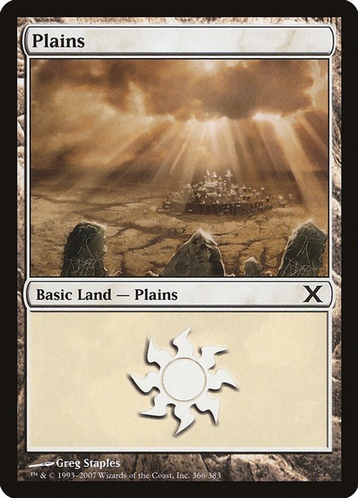 Plains - 366 - 10th Edition - NM