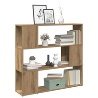 Raumteiler BüCherregal Artisan Eiche 100X24X94 Cm Standregal