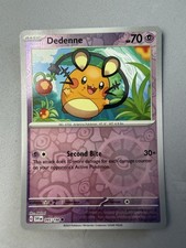 Pokemon TCG * Scarlet & Violet * 95/198 Dedenne REVERSE HOLO Common * FRESH PK