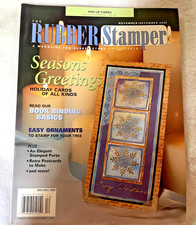 The Rubber Stamper Magazine - November/December 2002 - NEW  NLA