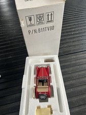Franklin Mint 1/24 Scale Diecast B11TV80 - 1948 MG TC Roadster - Red VGC fm2