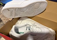 Reebok Club MEMT White Low Top Lace Up Tennis...