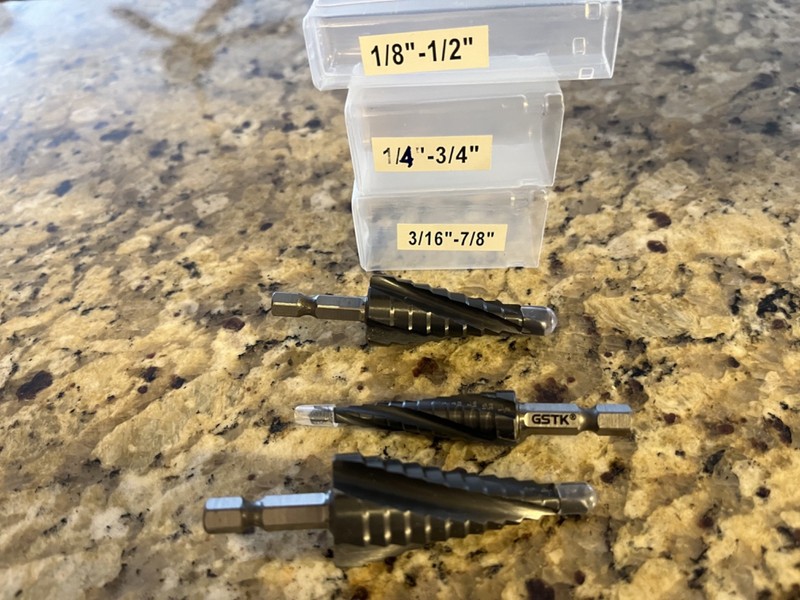 Hole inlargers, Chamfer Bits
