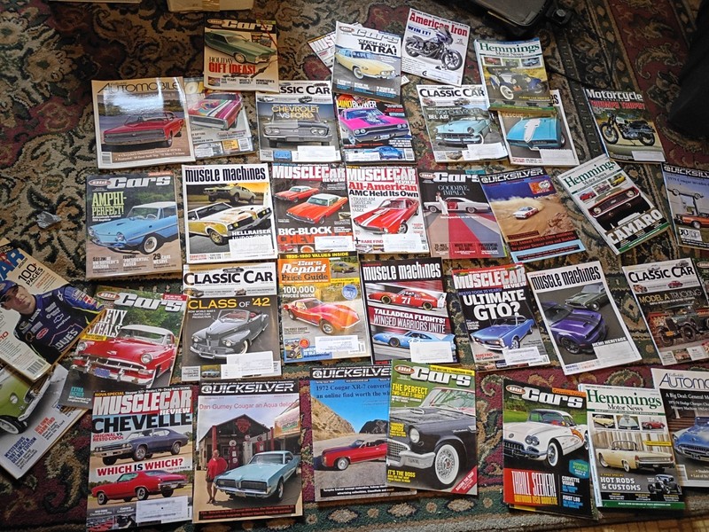 Muscle Car magazines 40 in total. 