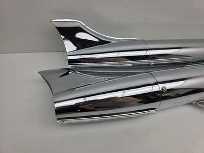 84-17 Kerker Fishtail Exhaust Mufflers Harley Evo FXR FLH FXD