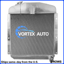 3-rows Aluminum Radiator For Plymouth Chrysler P15 Deluxe 3.6l 5.3l 1947-1949 48 3-rows Aluminum Radiator For Plymouth Chrysler P15 Deluxe 3.6l 5.3l 1947-1949 48