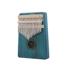 Hod Health & Home 17 Key Kalimba Mahogany Thumb Piano Mbira Natural Mini Keyboar