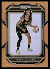 Jasmine Thomas 26/99 2023-24 Panini Prizm WNBA Orange Los Angeles Sparks #3