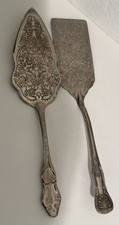 Silver Plated Cake Cutter Server, Spatula Kitchen 11 3/4"