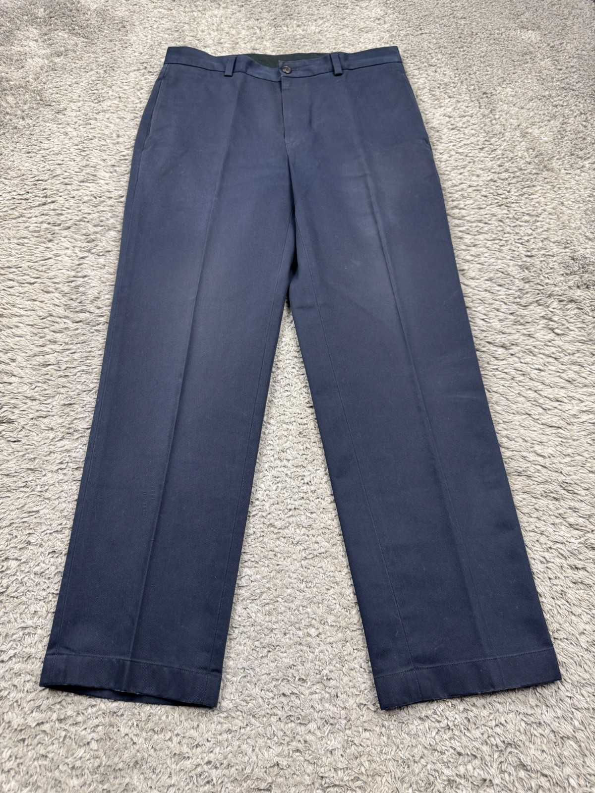 Brooks Brothers Pants Men 32x30 Navy Blue Advantage Chino Clark Career Casual