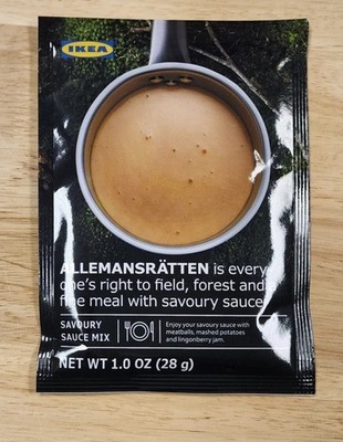 IKEA Cream Sauce for Swedish Meatballs ALLEMANSRÄTTEN Brand New From USA