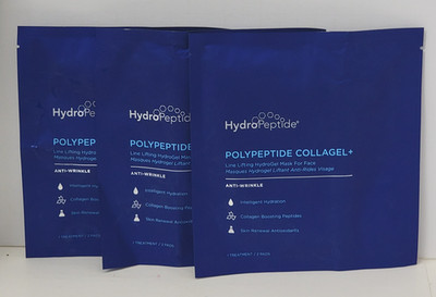 4 - HYDROPEPTIDE POLYPEPTIDE COLLAGEL + Anti-Wrinkle Line Lifting MASK for Face