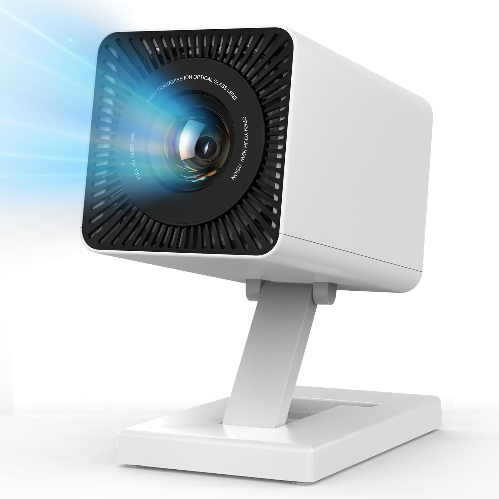 Mini Projector, 4K Portable Video Projector with WiFi6 & Bluetooth 5.4, 150 A...-image