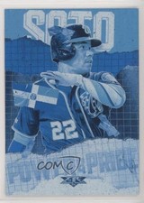 2020 Topps Fire Power and Pride Blue Chip Juan Soto #PP-8 2u3