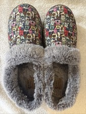 BOBS Skechers Cozy Dogs Winter Slippers Faux Fur Memory Foam Slip On Shoes 9