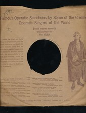 78 RPM Company logo sleeves- PRE WAR-VICTOR- Scotti