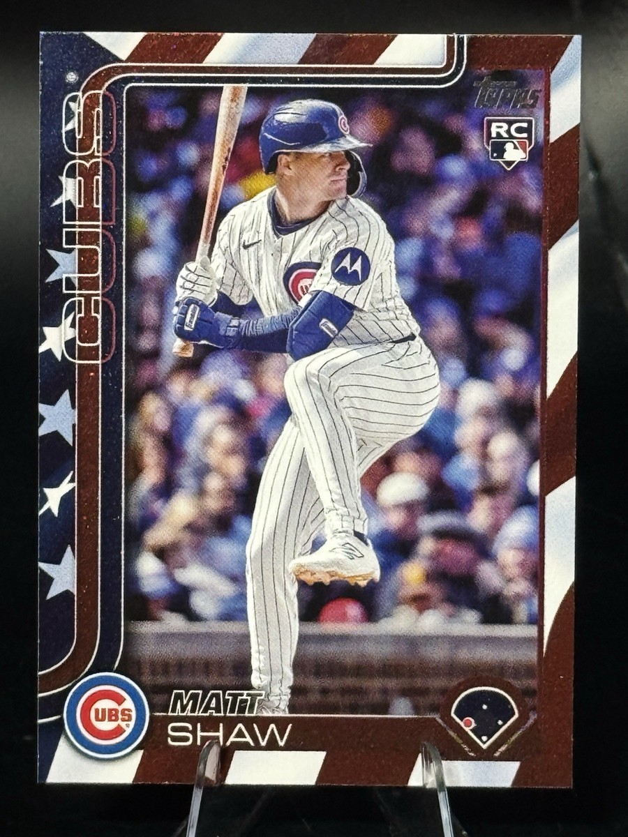 2025 Topps Update Series - Matt Shaw American Flag SSP /76 #US200 
