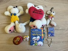 Diddl Konvolut Figuren, Kuscheltiere, Schneekugel