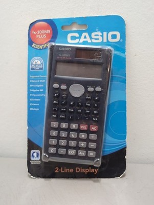 Casio Scientific Calculator FX-300MS PLUS 2 Line Display New