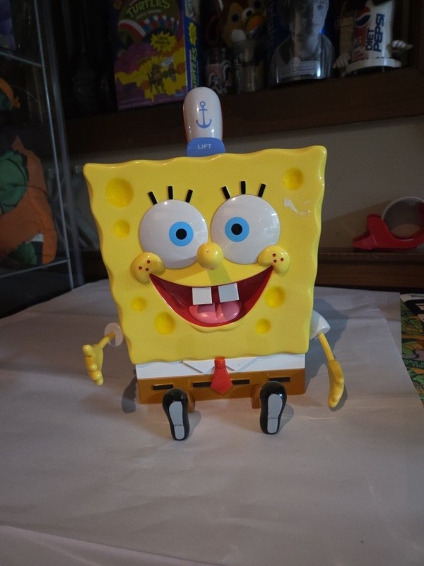 SPONGEBOB SQUAREPANTS COOKIE JAR 2003 VIACOM WORKS