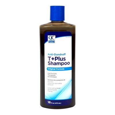 Therapeutic T+Plus Coal Tar Gel AntiDandruff Shampoo 0.5% Coal Tar, Original ...