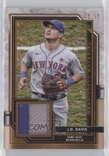 2021 Topps Museum Collection Meaningful Material Relics Copper 6/35 JD Davis 0c6