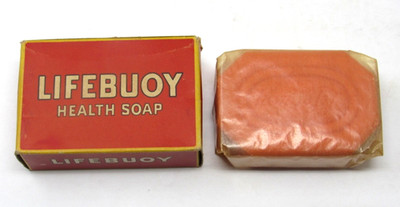 1940s Lifebuoy Health Soap NOS Original Great Condition! Soap is Sealed!