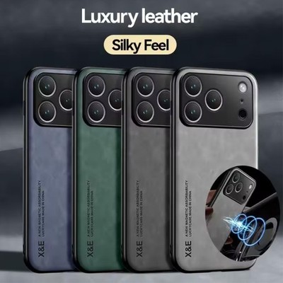 Leather Case For iPhone 17 16 16e 15 14 13 12 11 Pro X XR XS Max 7 8 Plus Cover